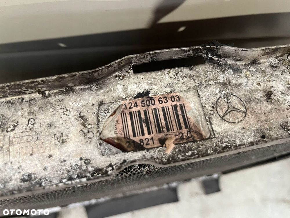 CHŁODNICA WODY MERCEDES W124 E220 E200 M111 2.2 Z KLIMATYZACJĄ 1245006303 - 8