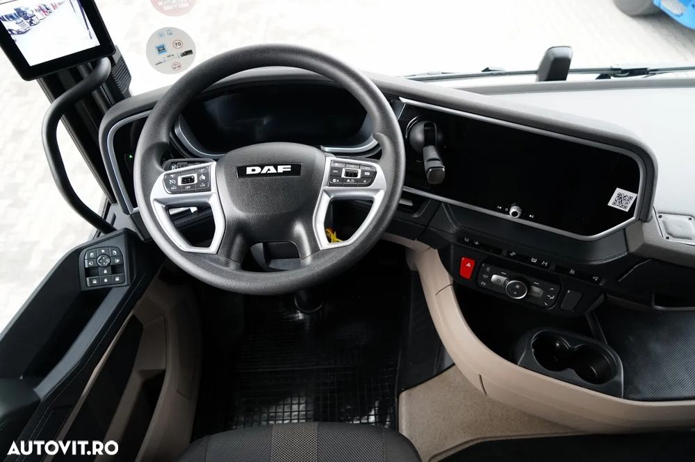 DAF XG 480 / COMBINAȚIE TANDEM / 120 M3 / TRAVERSE / 6x2 / PUNTE RELAXABILĂ / I-PARK COOL / WECON / SAF / 2023 - 30