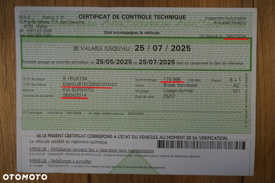 Kia Sorento 2.0 CRDI XL 7os - 9