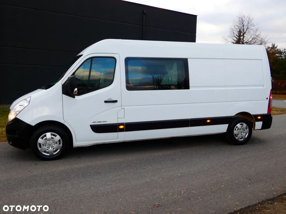 Renault MASTER 2.3DCI BRYGADÓWKA L3 H2 dubelkabina 6 osób - 4