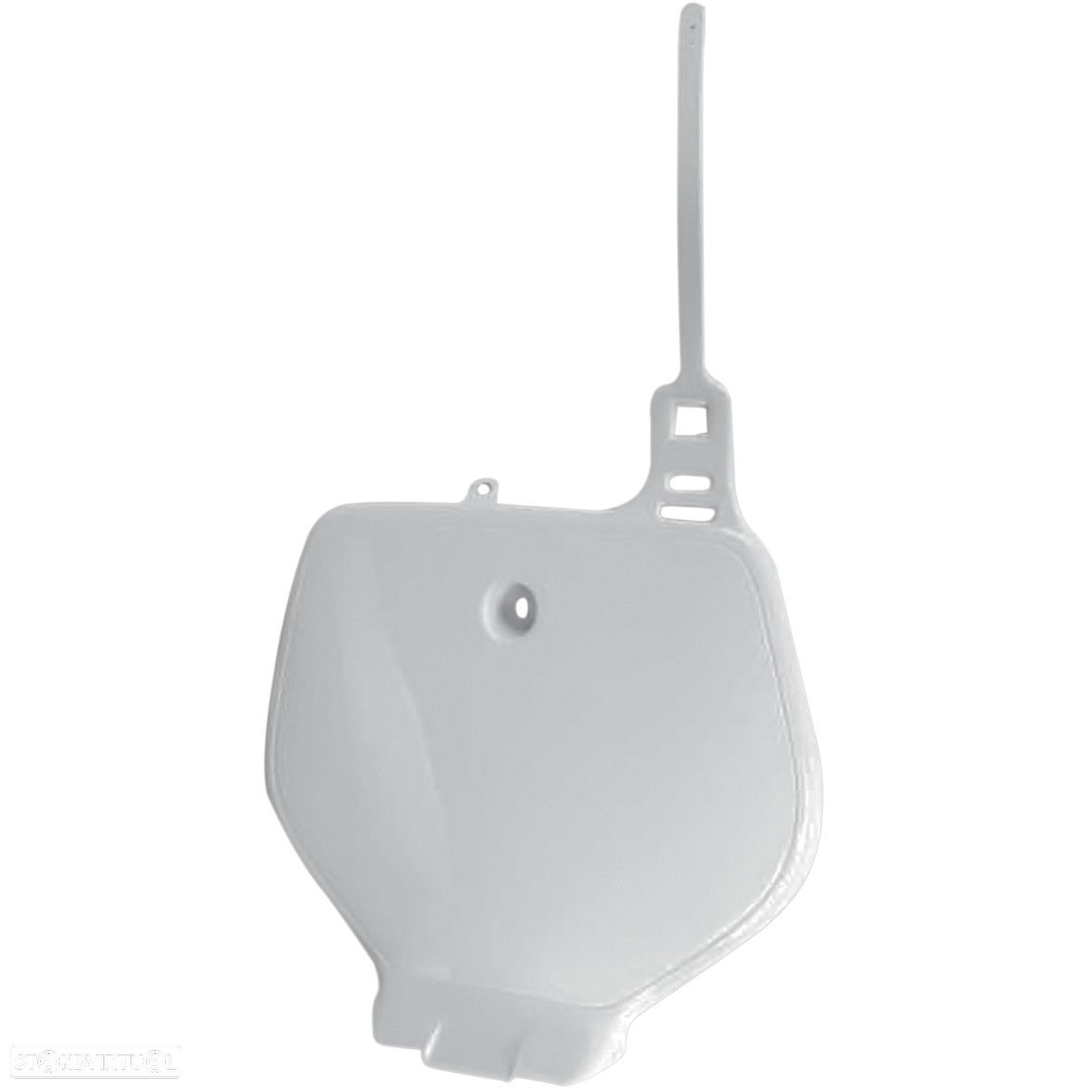 porta numero dianteiro ufo branco yamaha yz 125 / 250 - 1