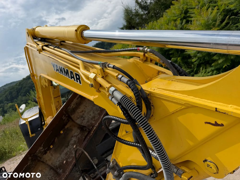 Yanmar VIO80-1A Koparka Gąsienicowa 8 ton jak Nowa z Salonu 2015 rok. KLIMATYZACJA. Łyżka skarpowa Hydrauliczna.  Szybko-złącze lenhoff hydrauliczne. Yanmar silnik 4 cylindry! Maszyna z Norwegii. Własna Pompa do tankowania ON. ani deka luzów i wycieków! OKAZJA Linia Hydr. Plus. Długie ramię PLUS. Oświetlenie LED. Wielka Okazja! Pełne sterowanie z dżojstików!! - 31