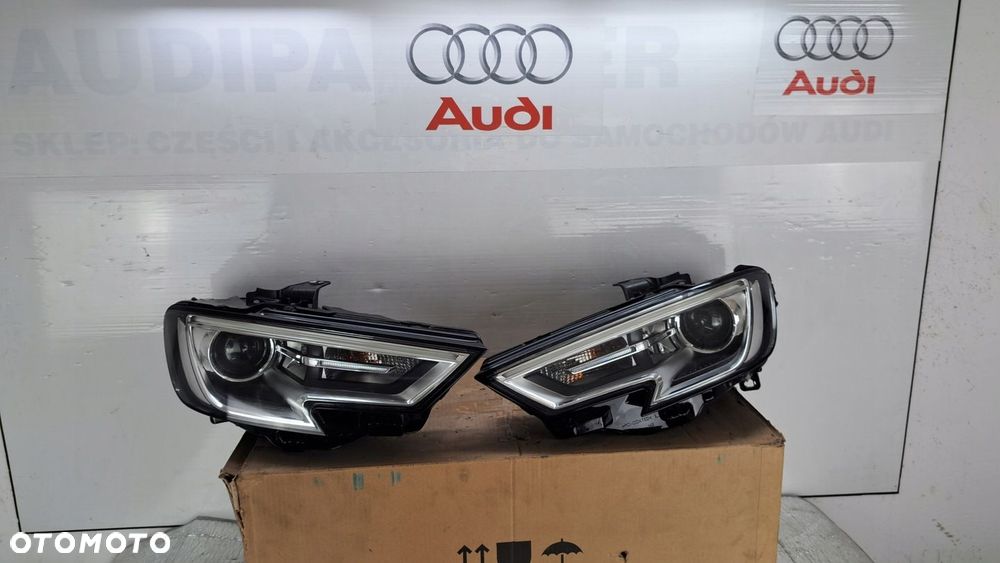 REFLEKTOR BIXENON LED AUDI A3 S3 8V 8V0 2015-2019 OE PO LIFCIE LIFT - 1