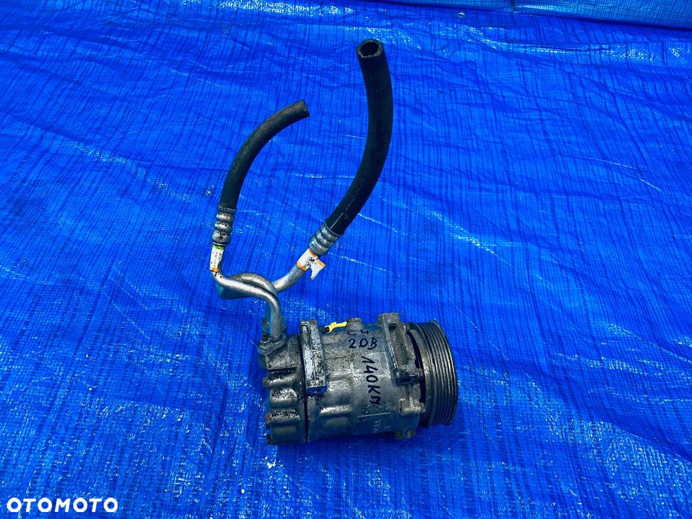 SPRĘŻARKA KOMPRESOR POMPA KLIMATYZACJI KLIMY PEUGEOT CITROEN C4 GRAND PICASSO I 2006- ; 9651911480 ORYGINAŁ - 2