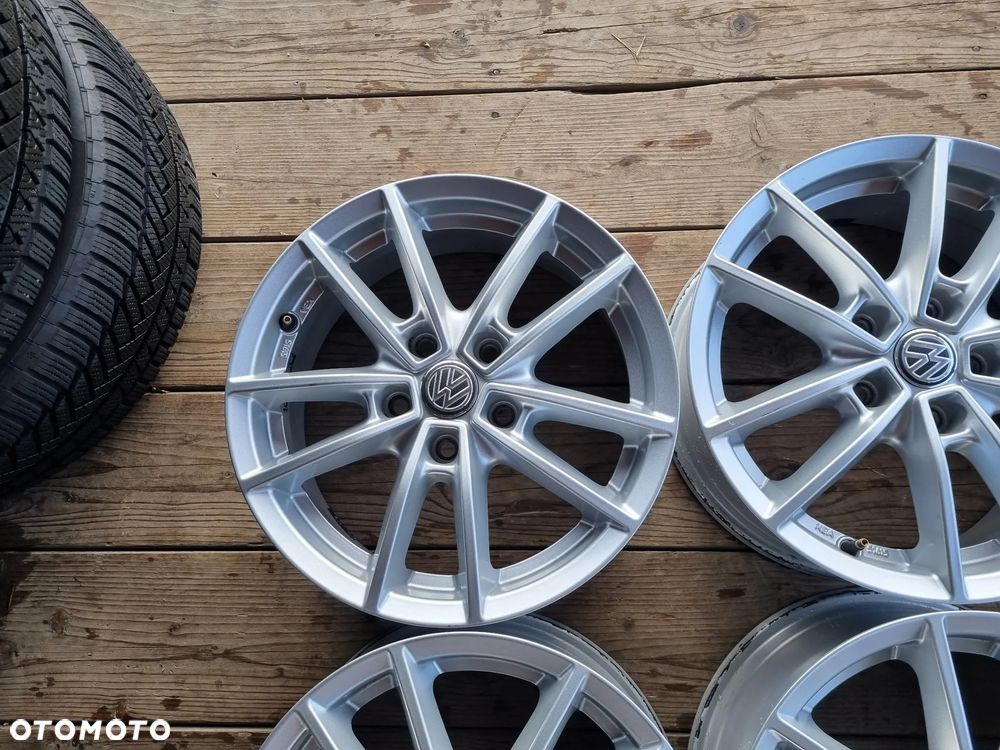 VW GOLF 8 5H0,TOURAN,SEAT LEON,skoda,audi Q3 alu 6,5X16ET45 5X112 bdb stan - 4