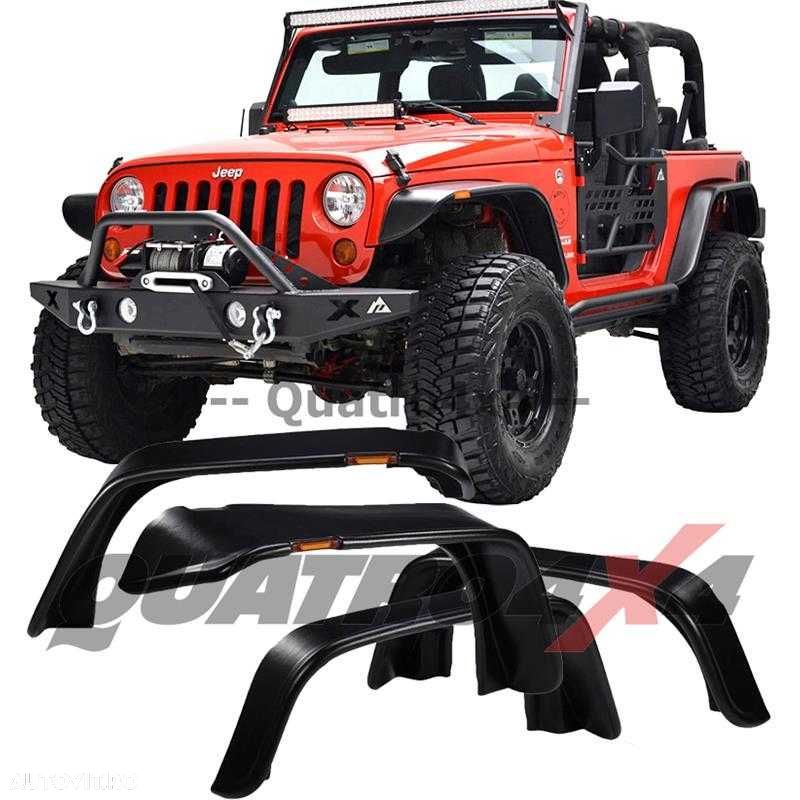Overfendere extensii roti Jeep Wrangler JK 2007-2017 - 1
