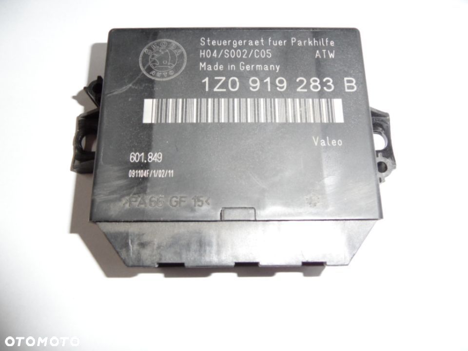 MODUL PARKOWANIA SKODA OCTAVIA II 1Z0919283B - 1