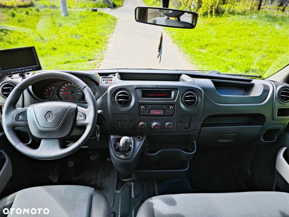 Renault MASTER SERWISOWANY L3H2, DOCA, 7os, BLIŹNIAK, KAMERA,  SKRZYNIA, ORYGINAŁ, HAK 3,5T, KLIMA, WEBASTO, 106TYŚ KM, 145KONI - 19
