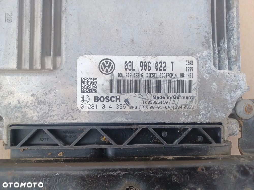 KOMPUTER SILNIKA TIGUAN 2.0 TDI 03L906022T - 2
