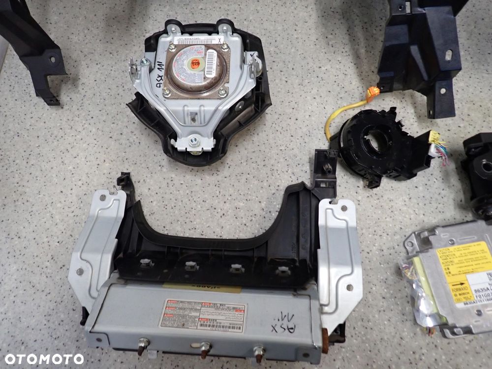 MITSUBISHI ASX 10-16 DESKA ROZDZIELCZA PODUSZKI POWIETRZNE SRS - 12