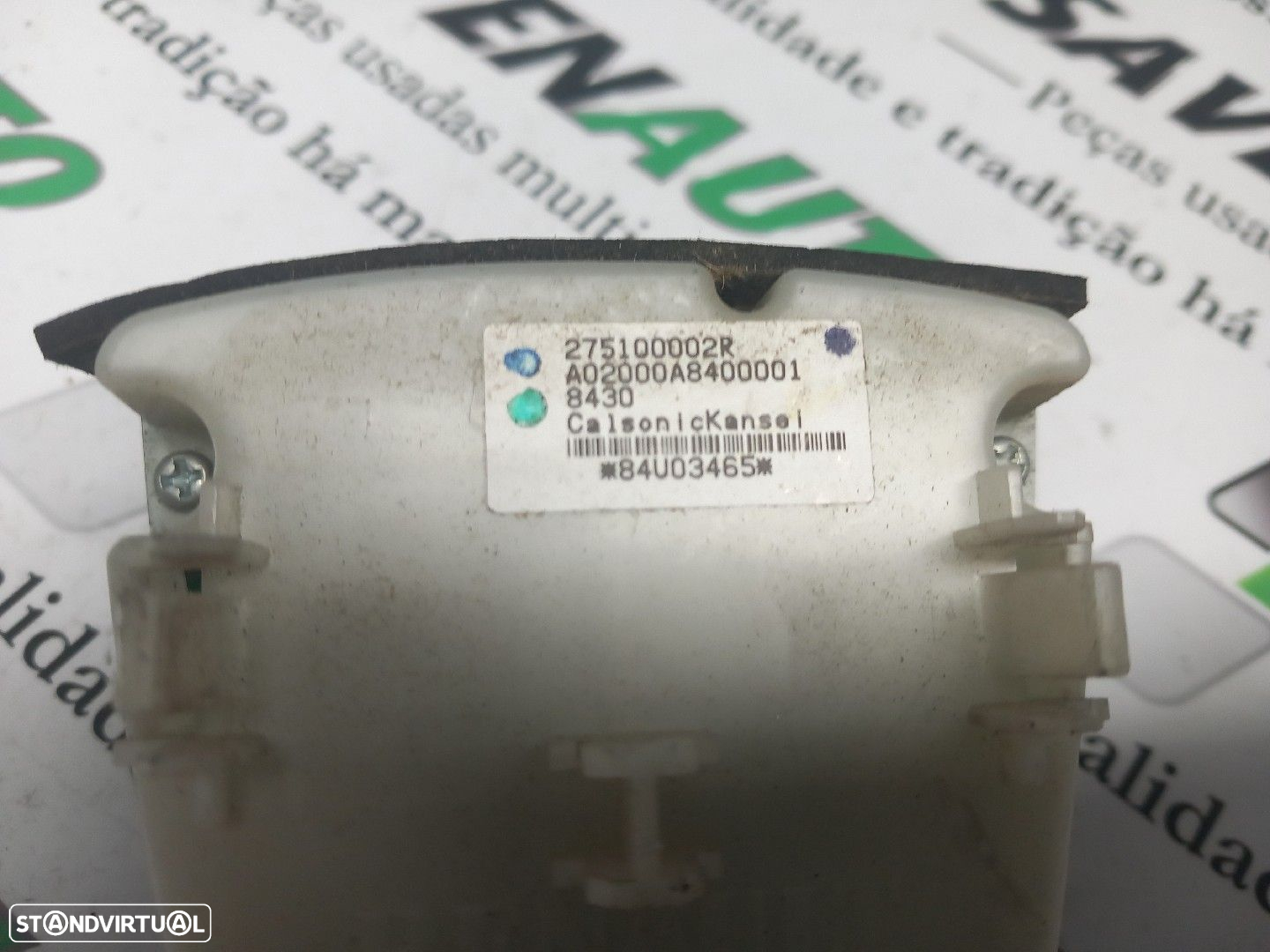 Comando / Botão De Sofagem / Climatronic Renault Laguna Iii (Bt0/1) - 4