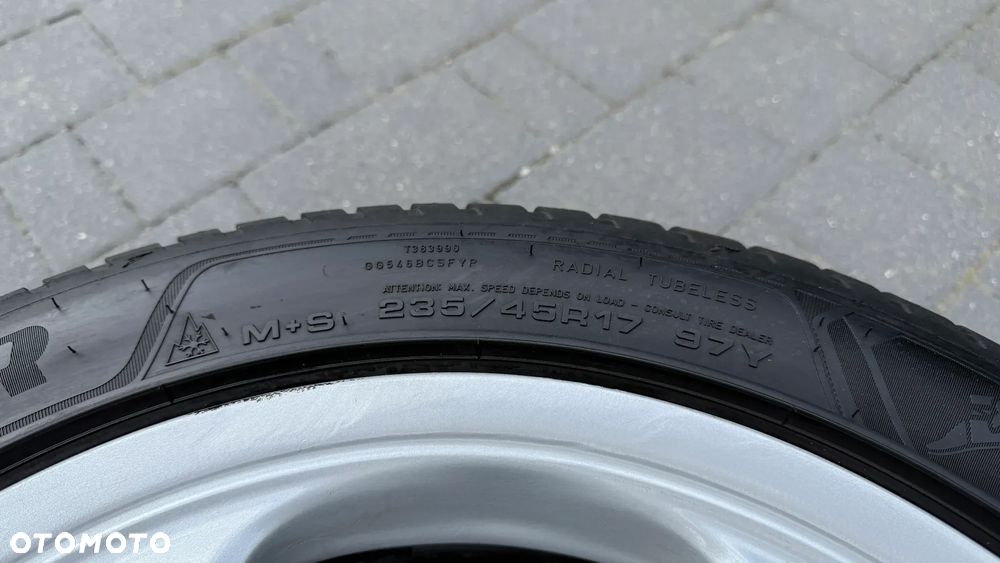Koła aluminiowe 235/45 R17 5x112 mercedes ET37 7.5J felgi alufelgi w210 clk w208 - 11