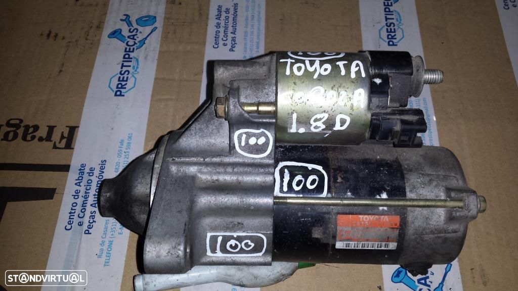 Motor De Arranque 28100011080 2280004020 TOYOTA COROLLA 1.8D TOYOTA COROLLA E10 1996 1.3XLI 80CV 3P VERDE - 1