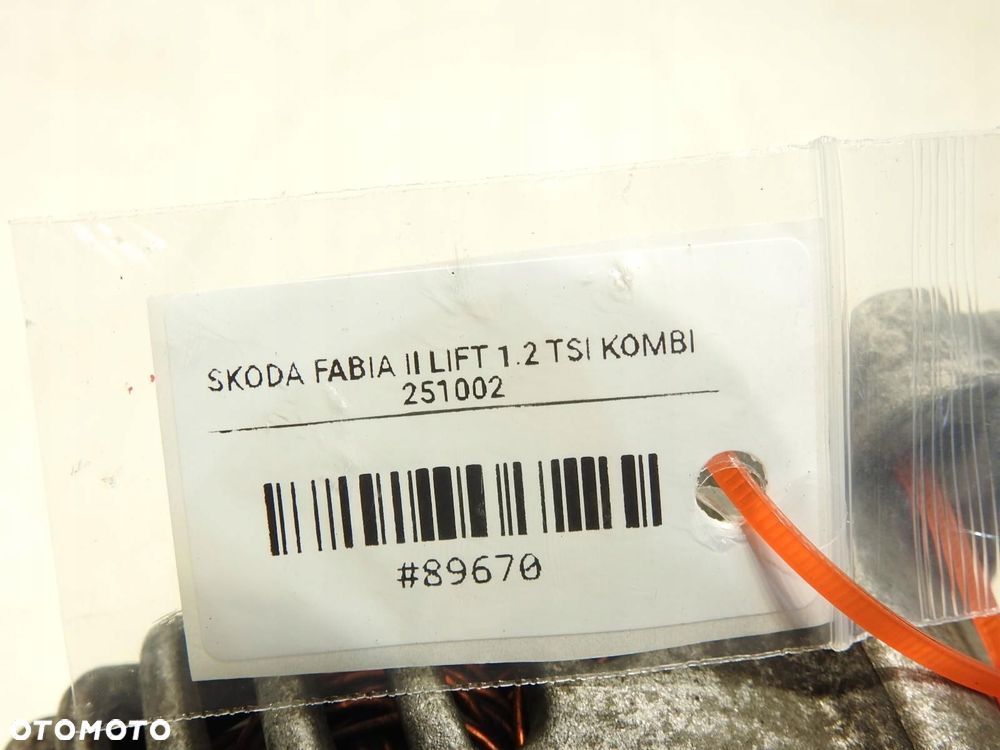 ALTERNATOR SKODA FABIA II 1.2 TSI 03F903023E - 5
