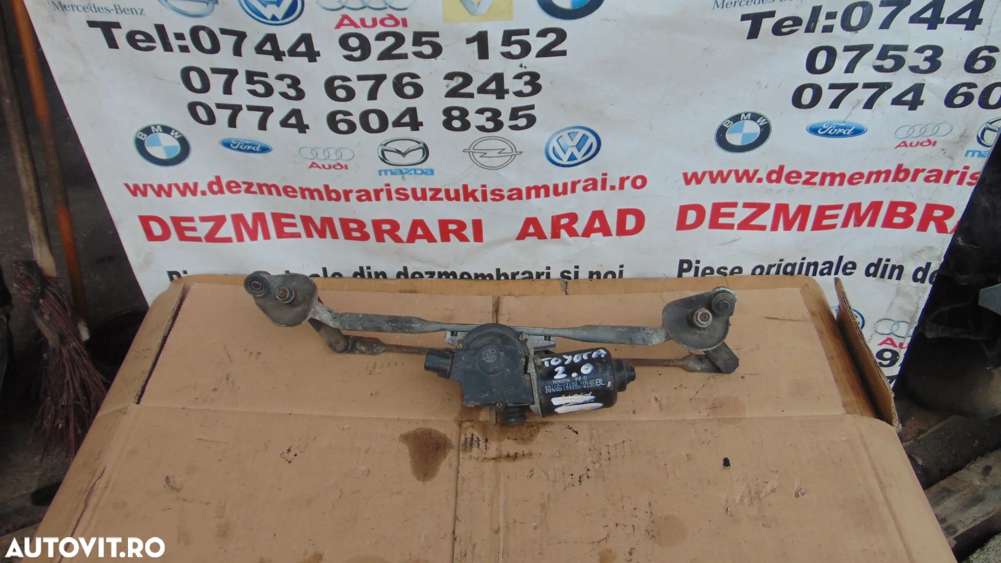 Motoras stergatoare Toyota Corolla Verso 2002-2004 motoras stergator haion - 1