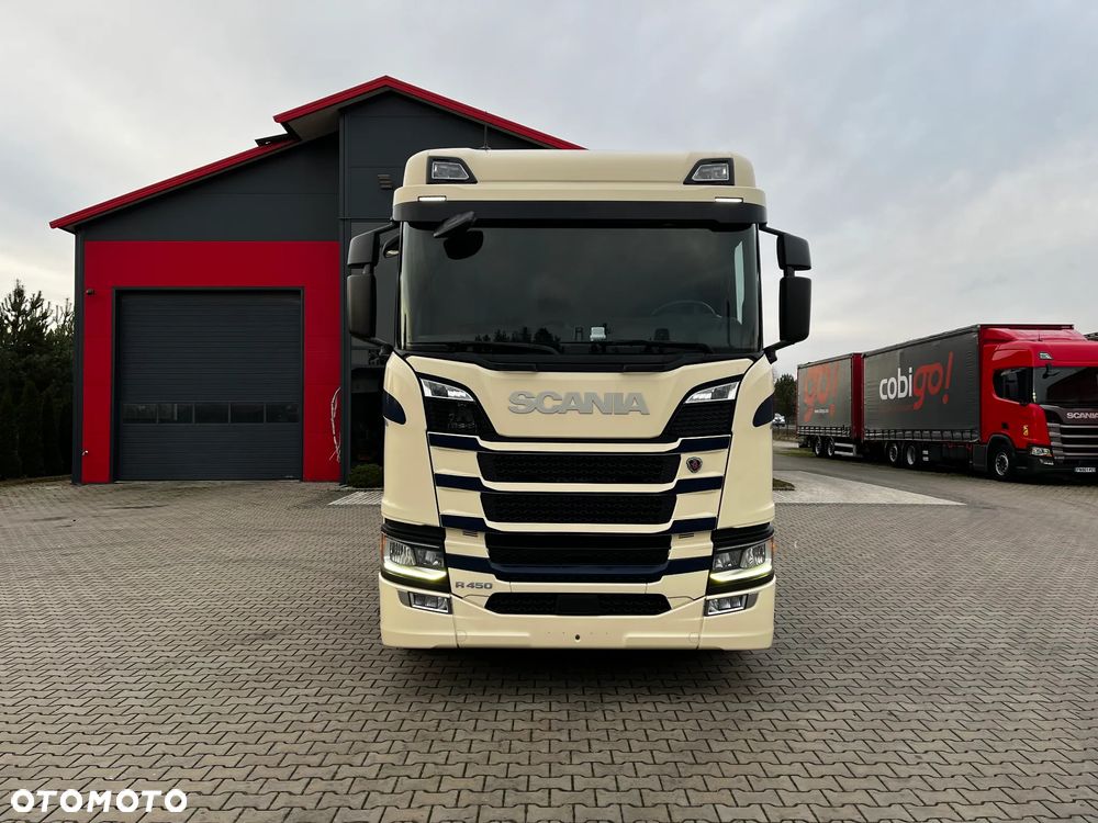 Scania R450 6x2 PUSHER  STAN IDEALNY !!!!  CAŁA  NA PODUSZKACH SPROWADZONA OŚ PODNOSZONA SKRĘTNA FULL LED - 10