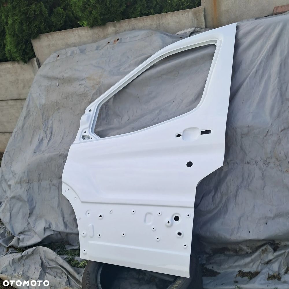 Drzwi lewe białe Ford Transit Mk7 Mk8 frozen white V673 kod 7VTA 673 - 2
