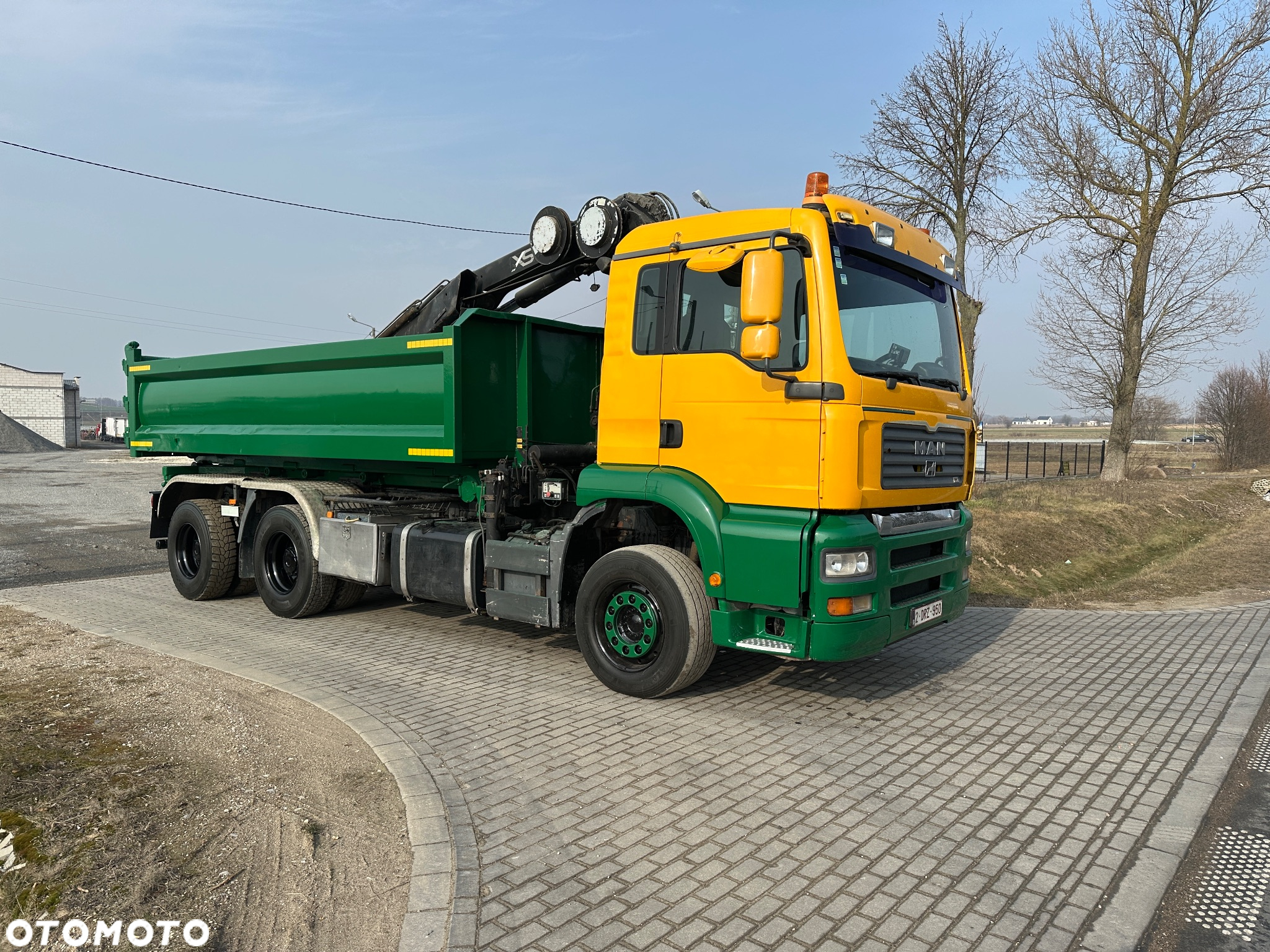MAN TGA 33.430 6x4 HDS Hiab 166D-2 Duo Hydroburta Wywrotka - 16