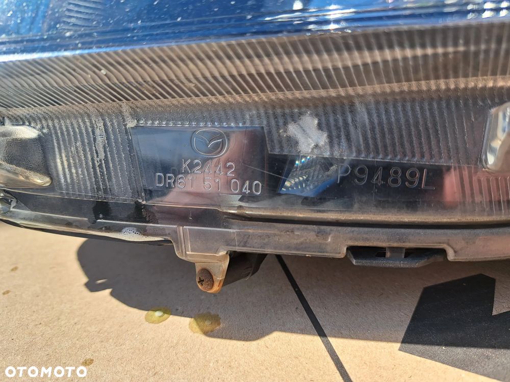 Lampa przednia lewa Mazda 2 DE DR61-51040 Reflektor lewy przód Mazda 2 De DR6151040 - 6