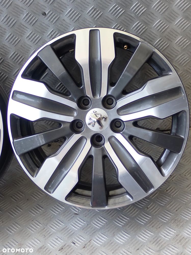 FELGI ALUMINIOWE PEUGEOT 7,5JX17 ET 47 5X108 9675230477 - 7