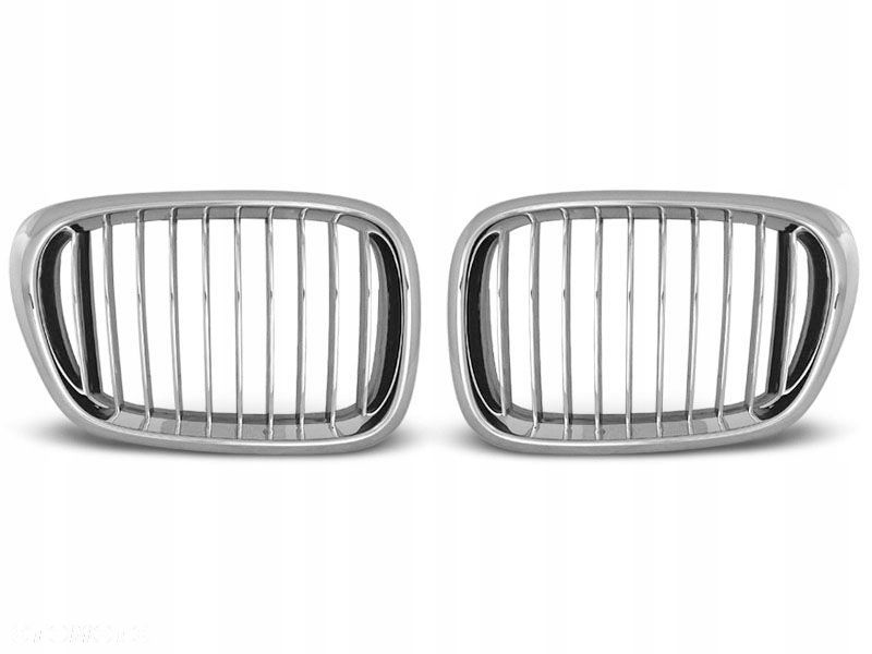 Atrapa Grill Przedni Nerki Bmw E39 Chrom 95-03 Sedan / Kombi - 1