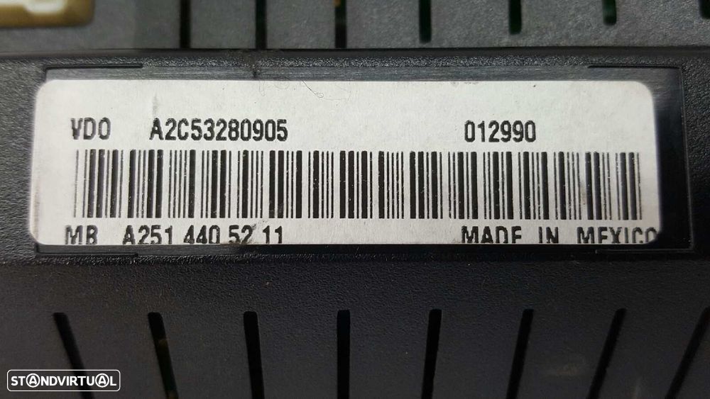 QUADRANTE MERCEDES CLASE M (W164) 320 / 350 CDI (164.122) - 4