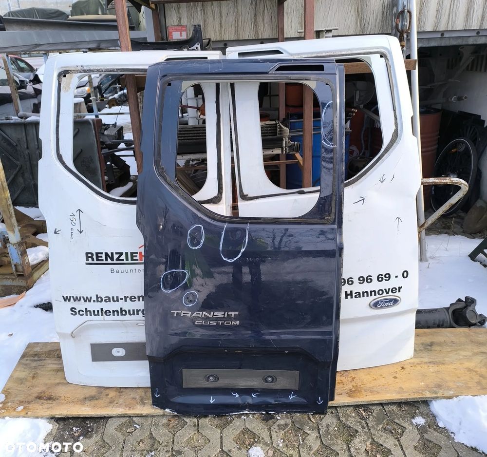 drzwi tył transit custom lewe prawe - 1