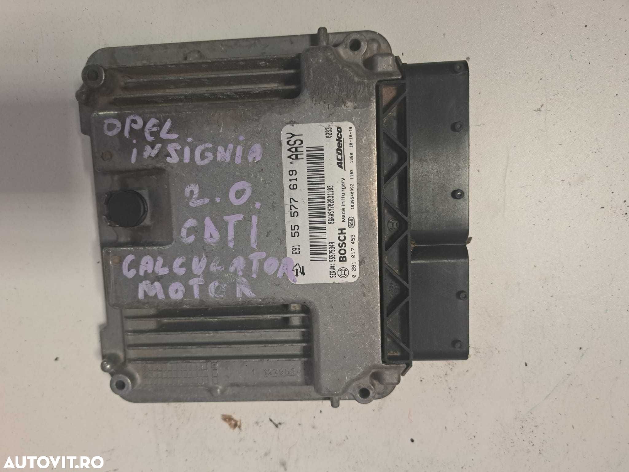 Calculator motor Opel Insignia (2008->) 0281019088 - 1