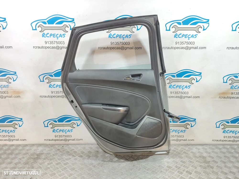 Porta Traseira Esquerda Opel Astra J P10 Fecho Elevador Motor Puxador Vidro - 7