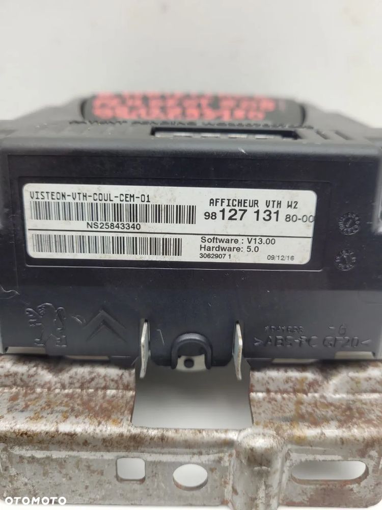 HEAD UP RZUTNIK HUD WYŚWIETLACZ PEUGEOT 508 I 10-18r - 4