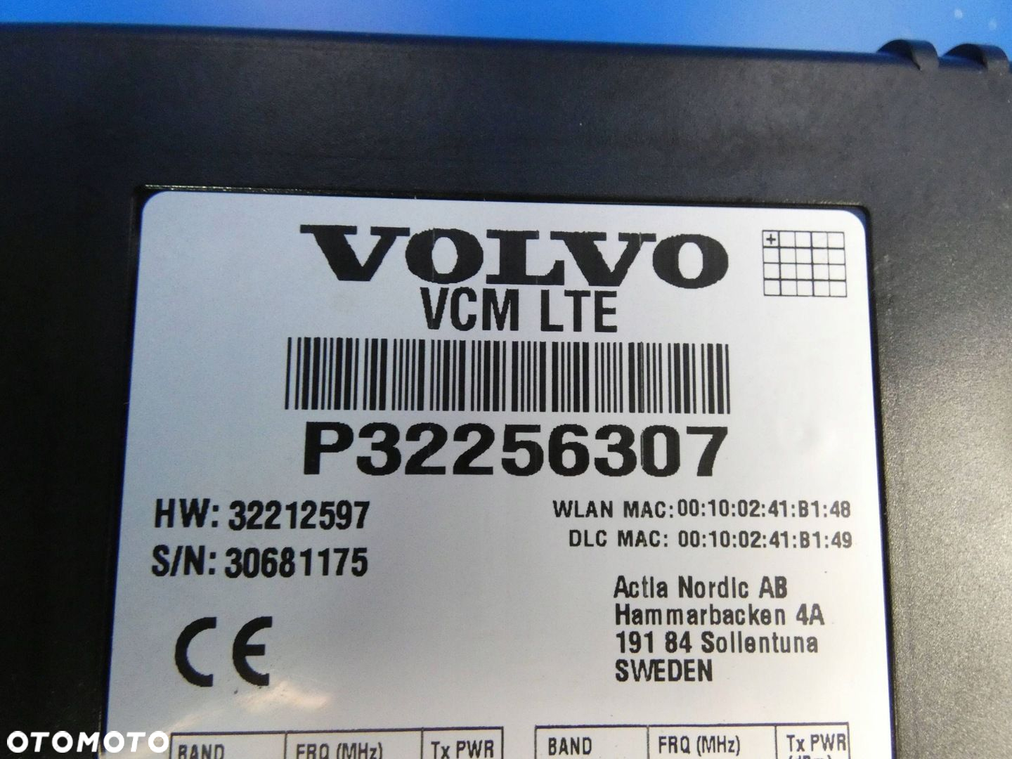 VOLVO S60 III V60 II XC60 V90 XC90 MODUŁ STEROWNIK VCM LTE - 2