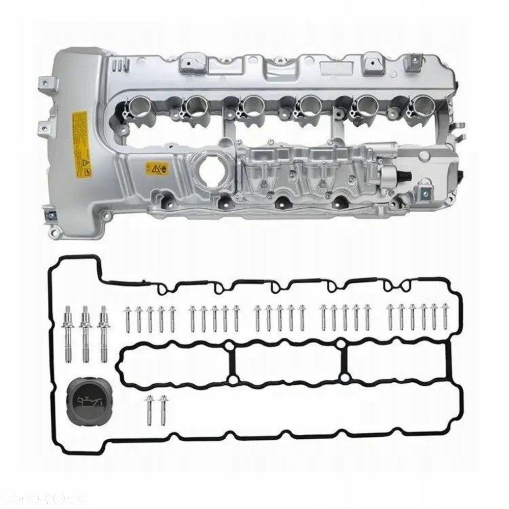 Pokrywa zaworów BMW N54 N54B30A 3.0i 335i 135i 535i ALUMINIOWA ! 3.5i - 1