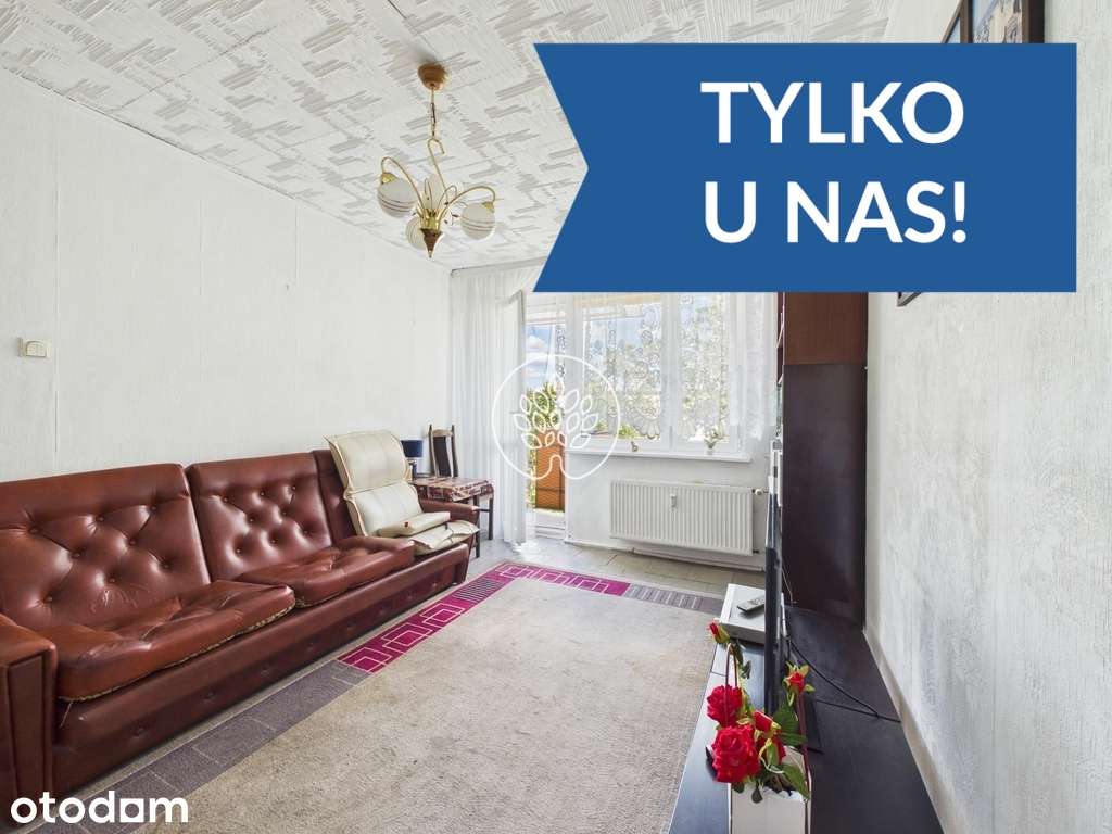 35m² 2 pokoje Balkon Błonie do remontu