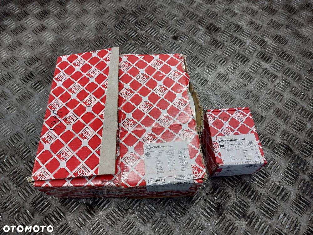 TARCZE HAMULCOWE TYŁ + KLOCKI KIA PROCEED I CEED I FEBI 260mm - 1
