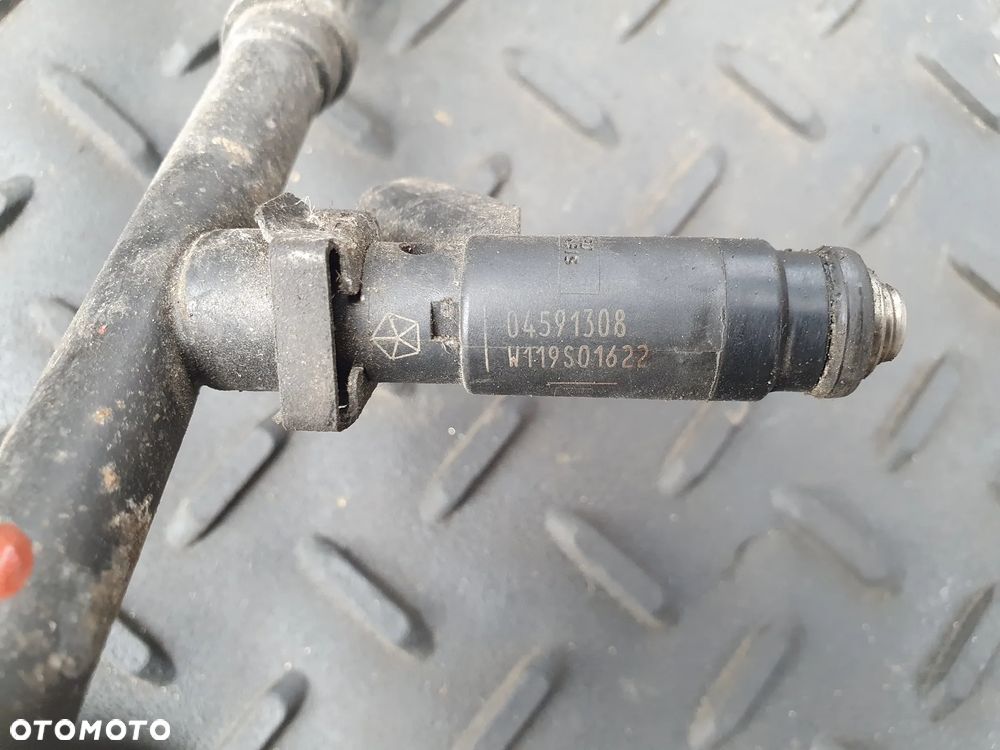 CHRYSLER 300M 3.5 V6 EGG LISTWA WTRYSKOWA WTRYSKI KOMPLET 04591308 SIEMENS ORYGINAŁ - 3