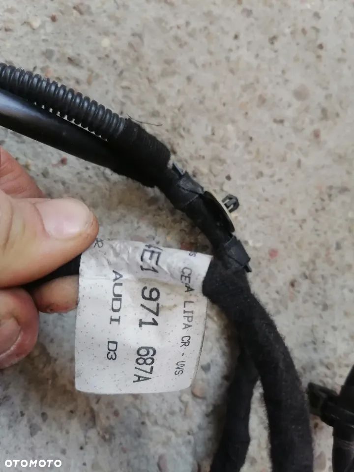 Instalacja Wiązka Drzwi Keyless Lewa/Prawa Przód/Tył Audi A8 D3 - 12