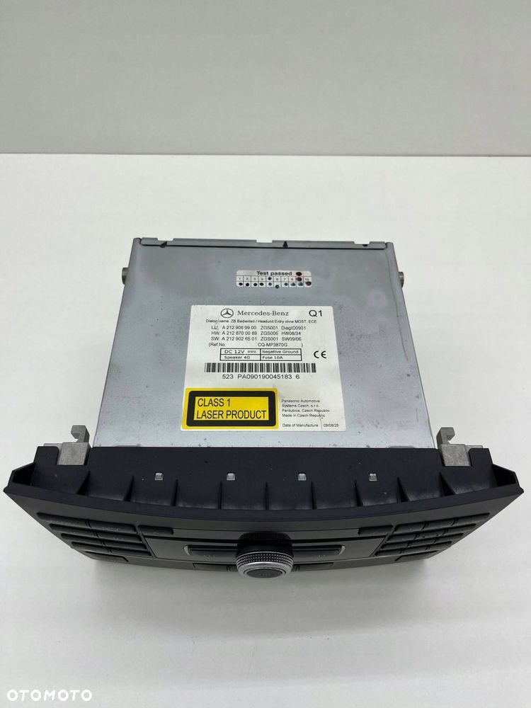 MERCEDES W207 W212 RADIO CZYTNIK NAWIGACJA A2129069900 - 4