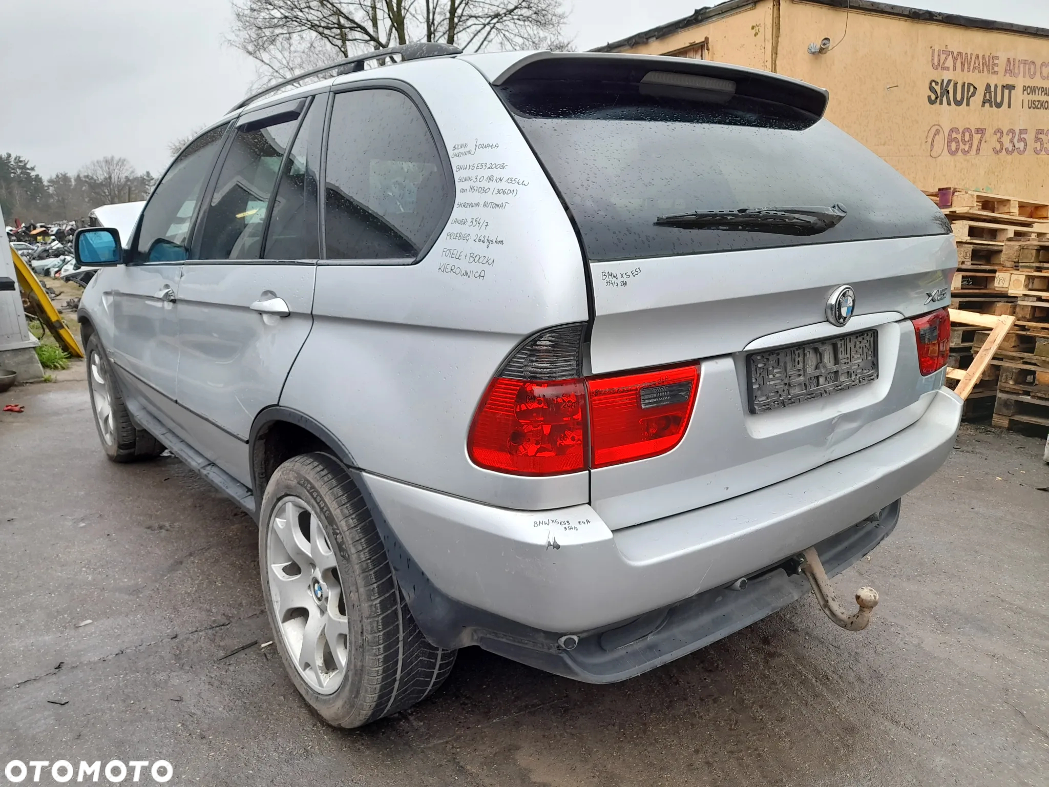 BMW X5 E53 DRZWI PRAWY TYŁ PRAWE TYLNE 354/7 - 16