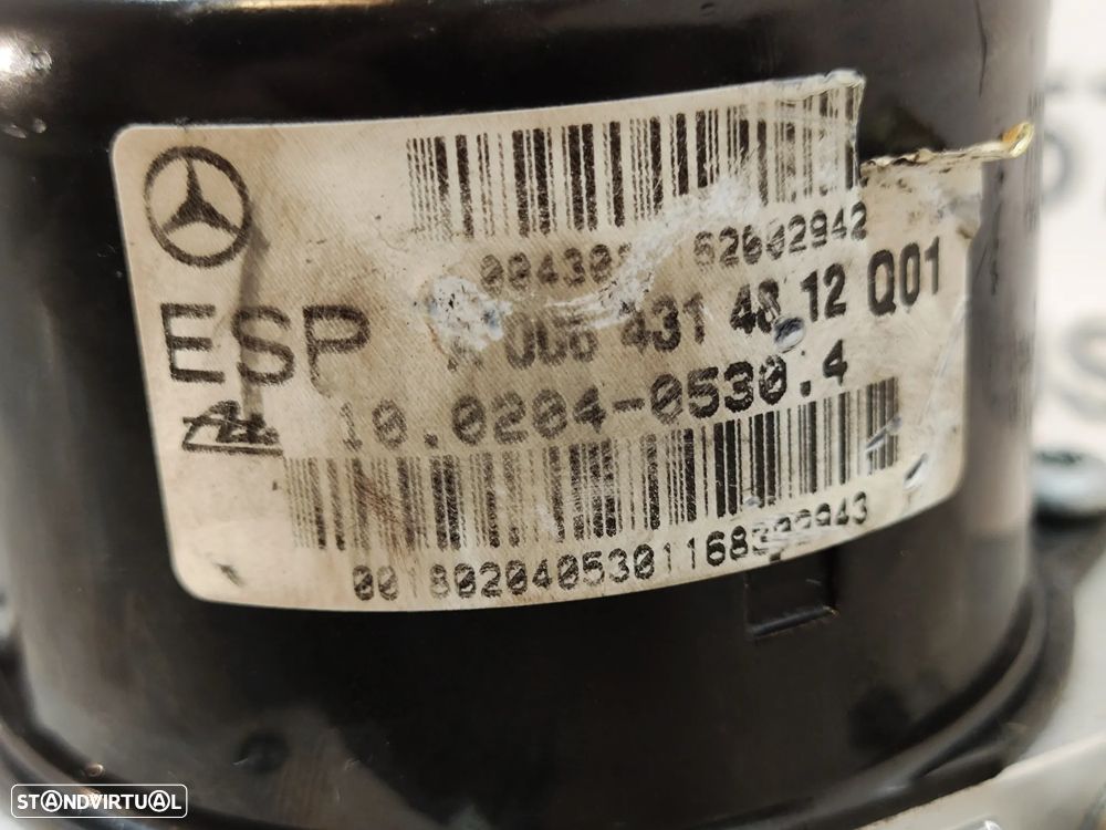 ABS MODULO BLOCO HIDRAULICO ESP MERCEDES BENZ CLASS CLK C209 W209 A0375453632 A0064314812 CLASS CLC CL203 W203 - 7