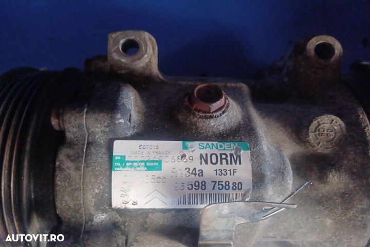Compresor AC 9659875880 Citroen C4 1 [2004 - 2008] - 3