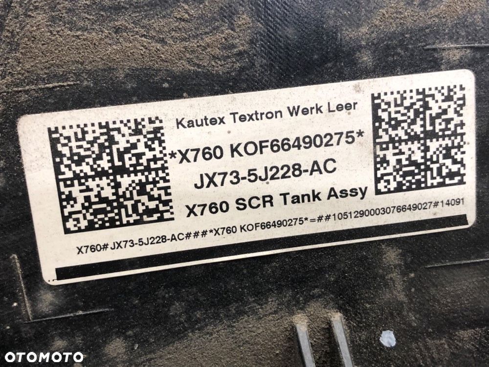 ZBIORNIK DPF  JAGUAR XF II (X260) 2015 - 2022 2.0 D 132 kW [180 KM] olej napędowy 2015 - 2022 - 7