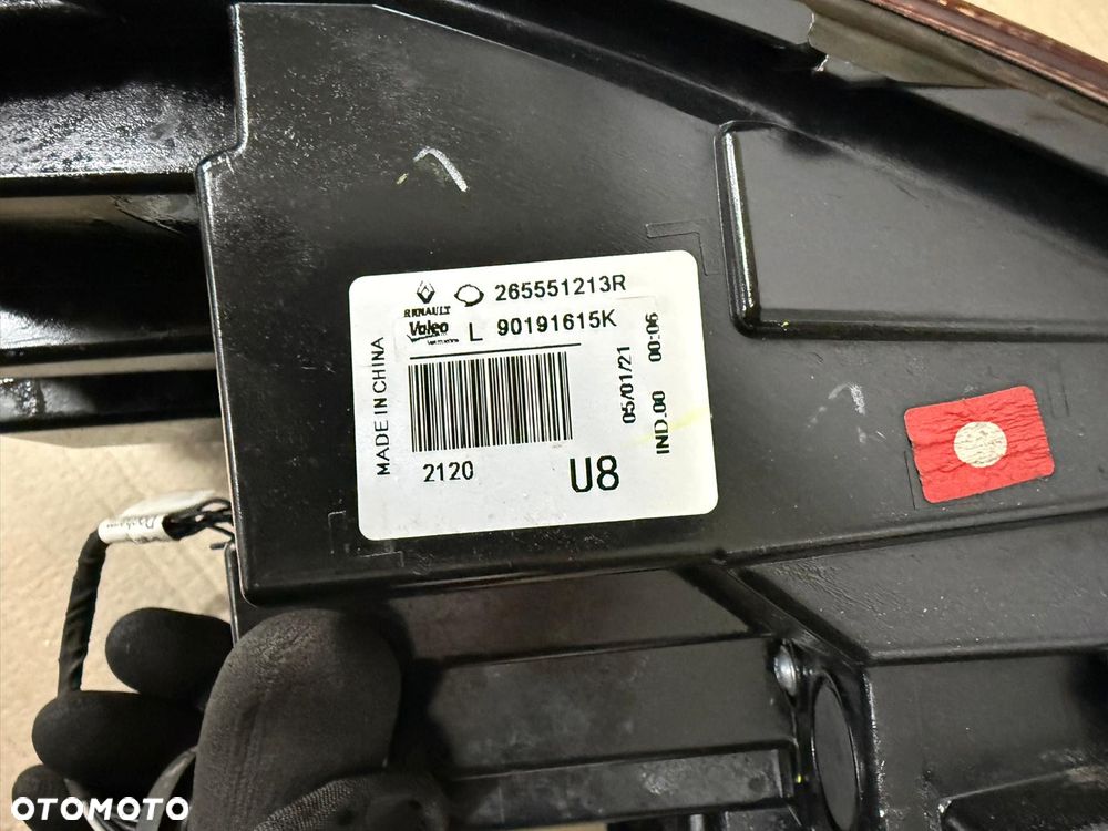 RENAULT KOLEOS II LIFT 20- LAMPA LEWA TYLNA 265551213R 265554591R KOMPLET - 11