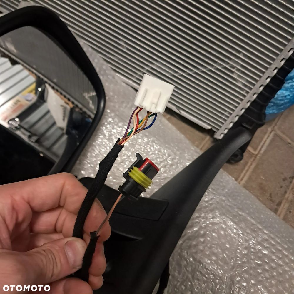 Lusterko lewe krótkie Iveco Daily 06-13 nowe oryginał igła 7+2 piny - 3