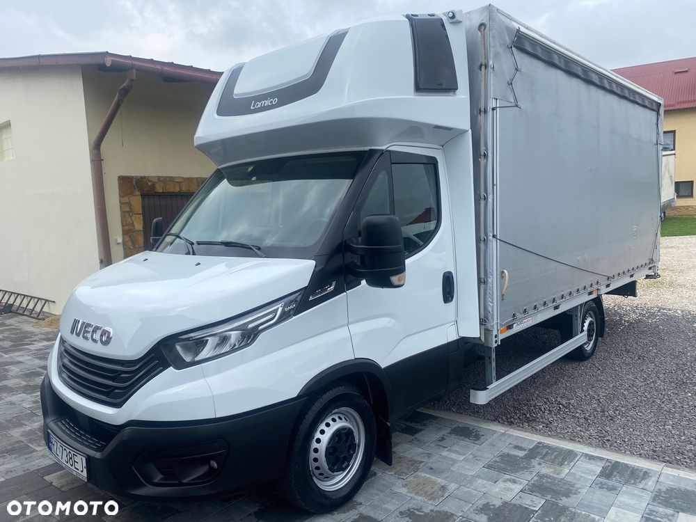 Iveco DAILY 3.0 HI MATIC, burto-firanka, 10-paletowy, zakupiony w salonie w Rzeszowie, serwisowany, bezwypadkowy, pełna dokumentacja, bogata wersja - 16