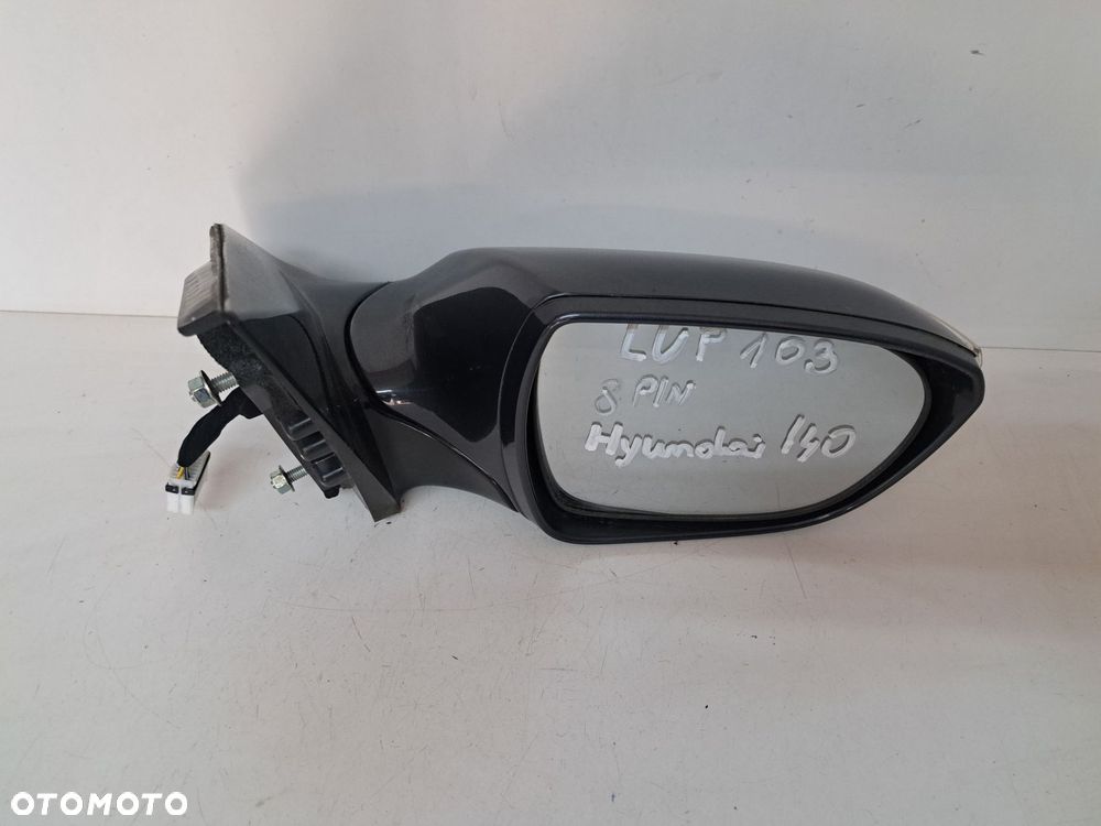 HYUNDAI I40 8PIN LUSTERKO PRAWE PRAWA STRONA EUROPA ORYGINALNE 023588 - 4