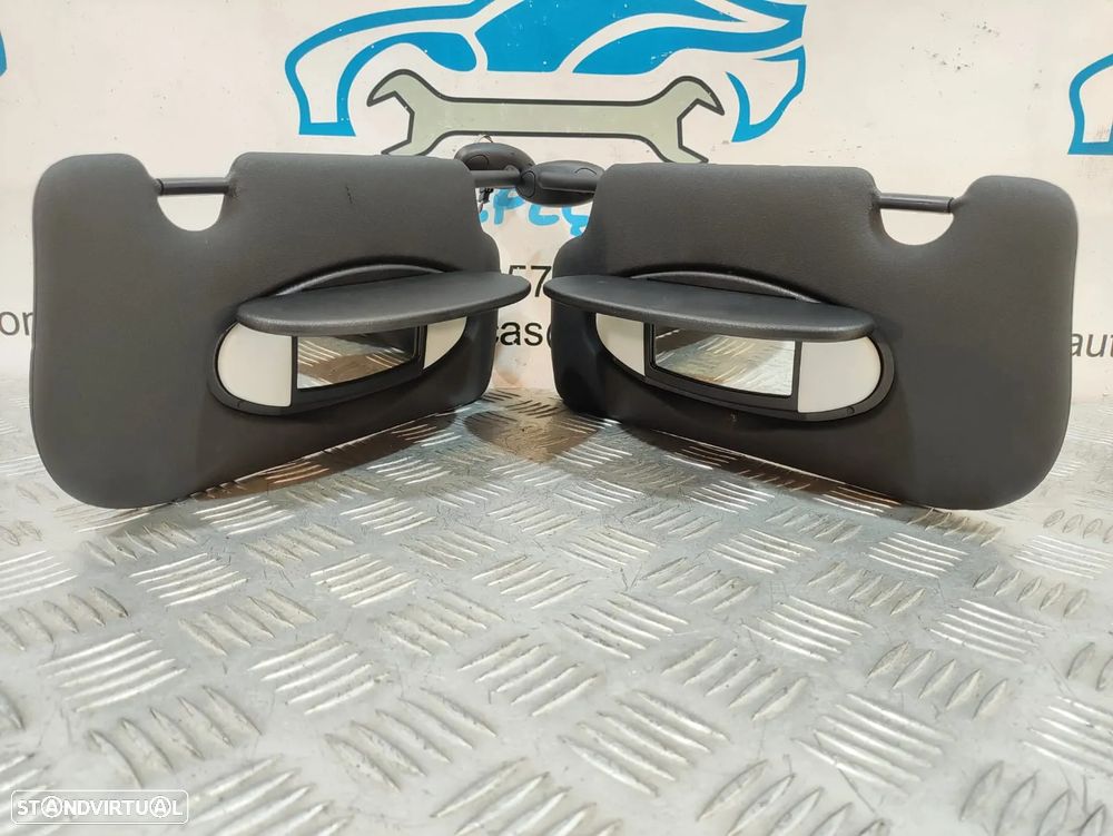 Palas de sol pretas originais Mini R56 - 7