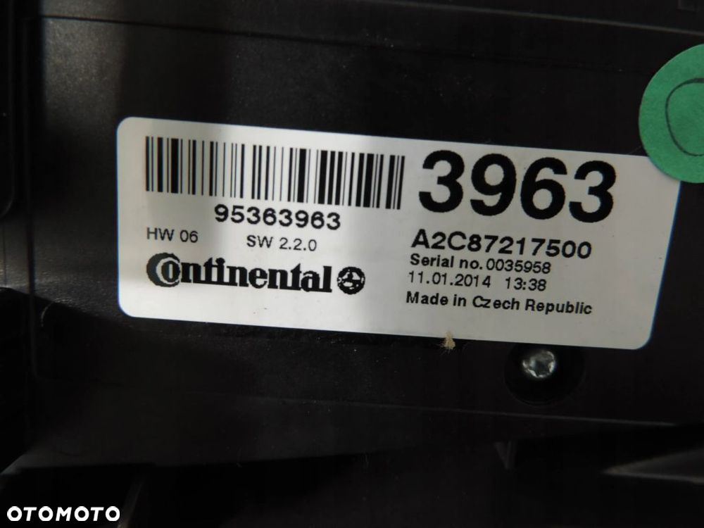 RADIO CD 450 CD450 OPEL MOKKA 94551140 - 7