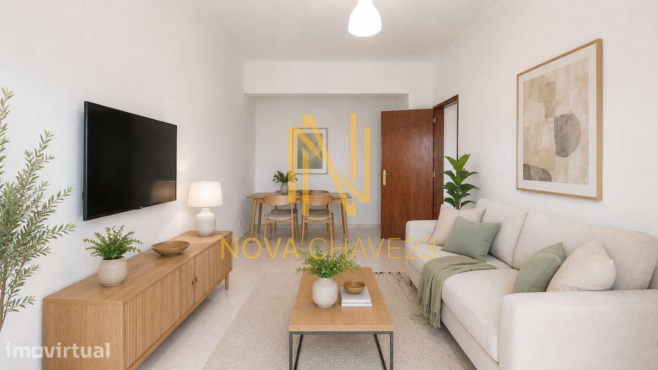 Apartamento T2 na Av. Bons Amigos | 9.º Andar | Varandas Fechadas - Grande imagem: 4/28