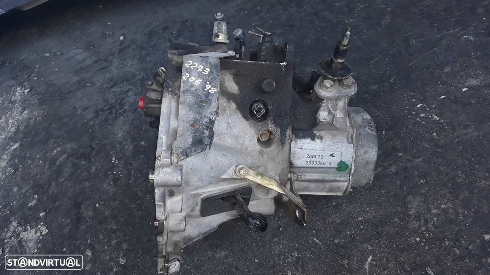 CAIXA VELOCIDADES PEUGEOT 206 FASTBACK 2000 - 3