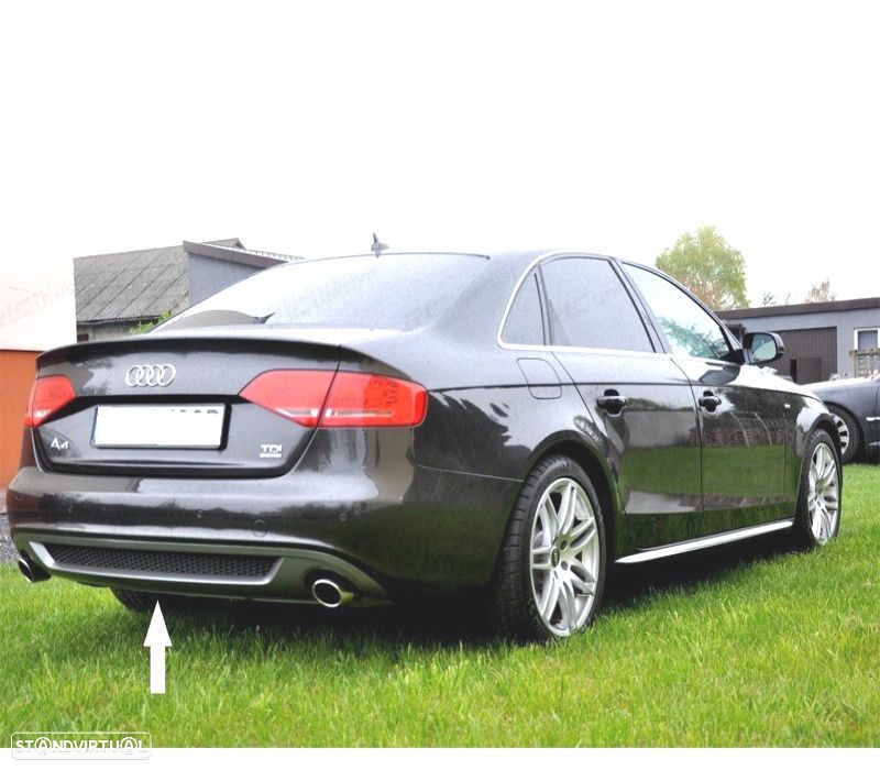 DIFUSOR AUDI A4 B8 07-11 LOOK S LINE - 1